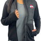 1404 - Ohio State Full Zip Fitted Performance Jacket / Black