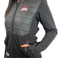 1404 - Ohio State Full Zip Fitted Performance Jacket / Black