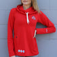 2308 - Ohio State University Womens Athletic O Funnel Neck Hoodie/Red