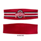 1206 - Ohio State Reversible Helmet Stripe Headband/ Red