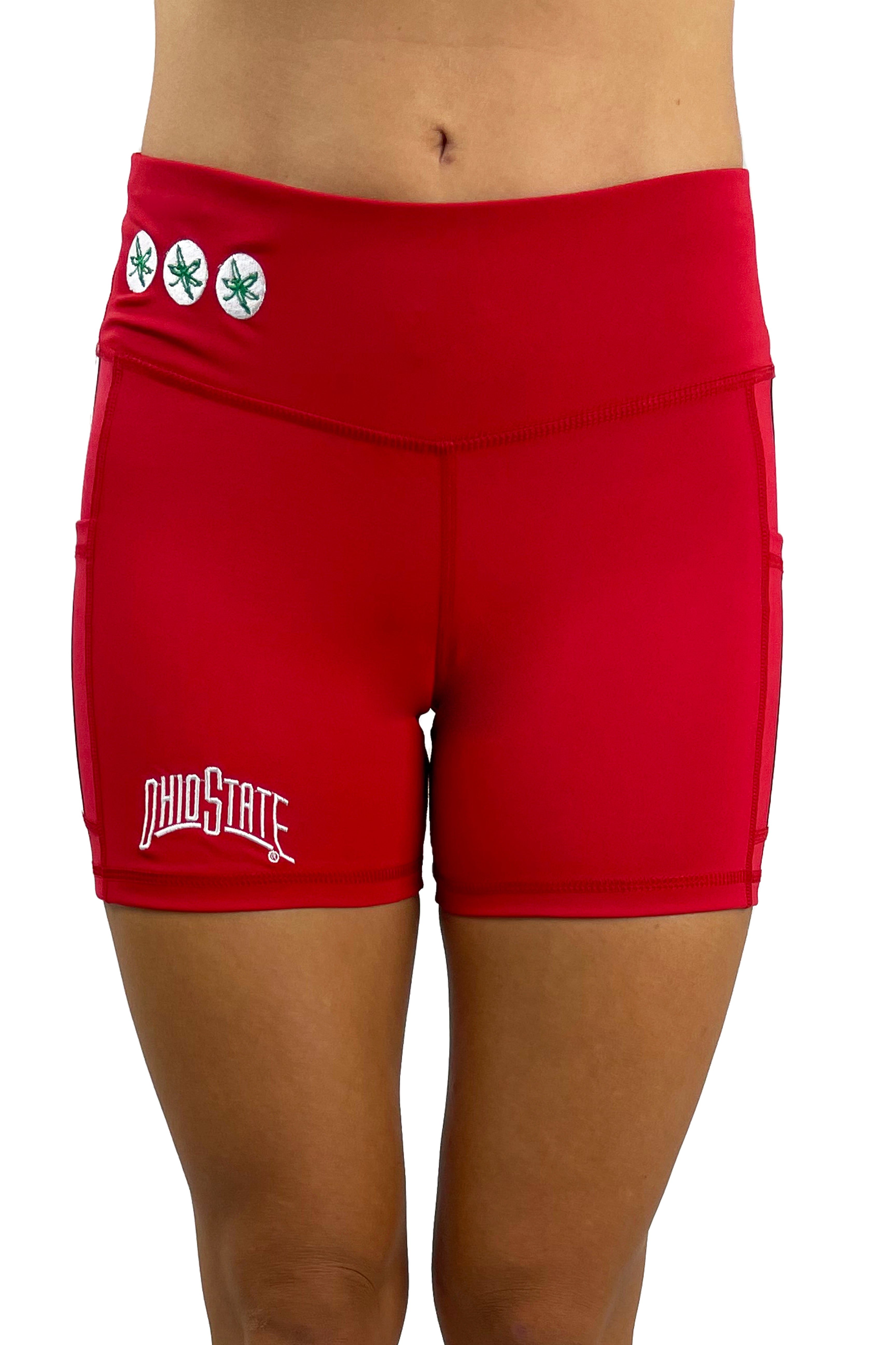 1200 The Ohio State University Victory Cell Phone Pocket Short Red