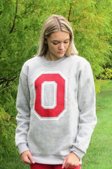 2000 - The Ohio State "Block O" Crewneck Sweatshirt/Grey