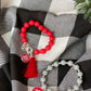 5427 -Ohio State Tassel Bracelet (2 Colors Available)