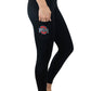 1102-The Ohio State University "Victory" Cell Phone Pocket Legging/Black
