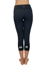 1103 - The Ohio State University "Victory" Cell Phone Pocket Capri/Black
