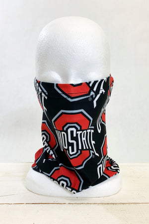 Ohio State Block O Neck Gaiter (KIDS SIZES AVAILABLE)