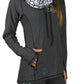934 - The Ohio University Funnel Neck Long Sleeve/Onyx