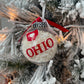 5423 -  Ohio Love Ornament - FINAL SALE