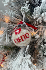 5423 -  Ohio Love Ornament- FINAL SALE