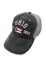 5425 - Ohio Flag Hat (Various Colors)