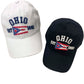 5425 - Ohio Flag Hat (Various Colors)