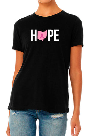 7300 - Ohio Hope Unisex short sleeve Tee/ Black