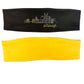 7109  - REVERSIBLE Pittsburgh Skyline Headband/Black & Gold