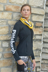 Pittsburgh Performance Funnel Neck/Black