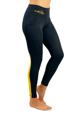 7108 - The Pittsburgh Skyline Legging/Black