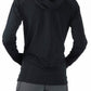 3311- Hope Pink Ribbon - Performance Pony Tail Hoodie/Black