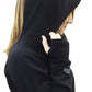 4401 - Performance Pony Tail Hoodie/Black