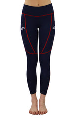 7007 - RunTheBluegrass Ombre Cell Phone Pocket Legging/Navy