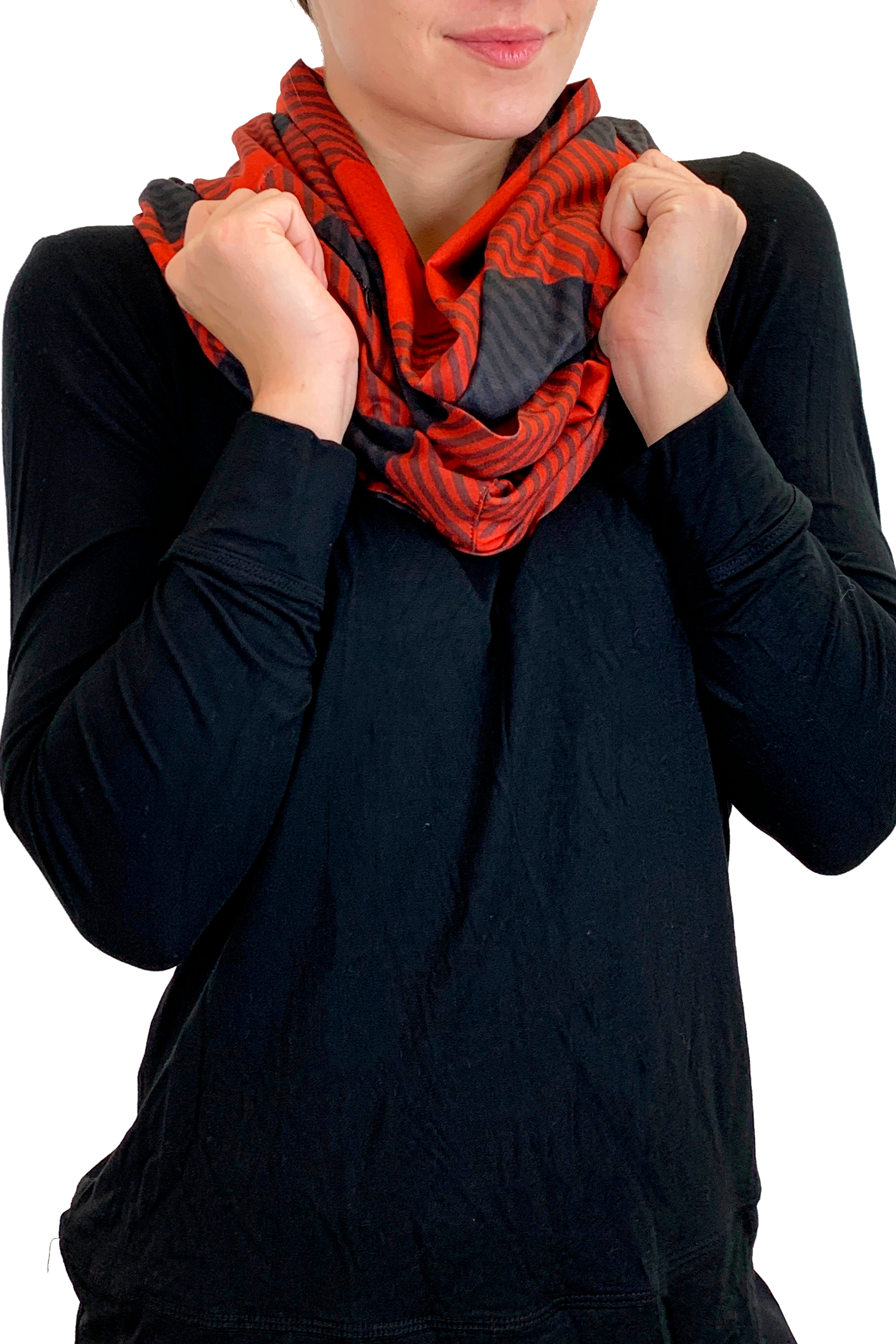 5303 -Infinity Pocket Scarf (2 Colors Available)
