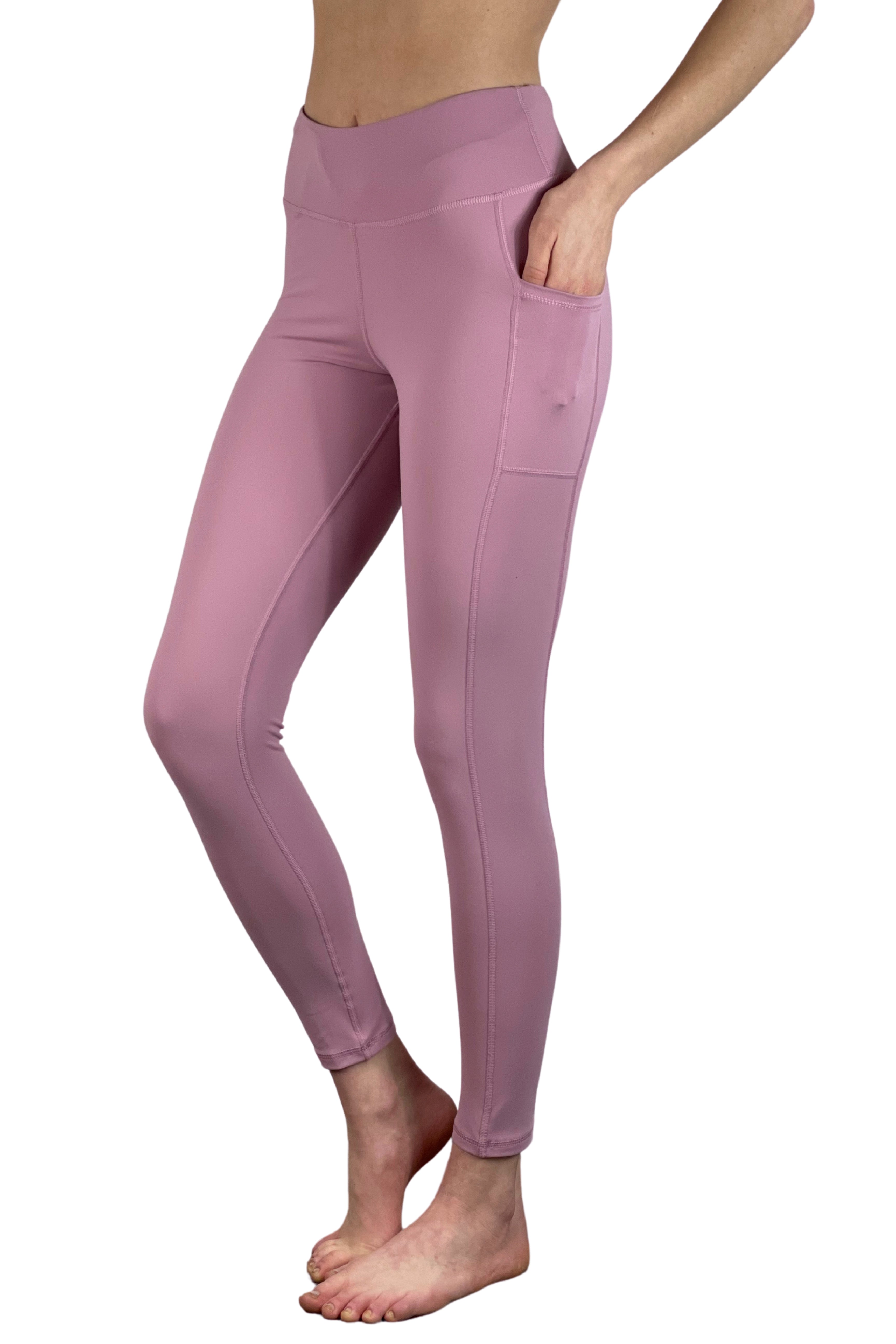 4202/HC - On Cloud 9 Cell Phone Pocket Legging/ Rose – Bend