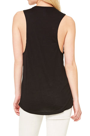 7101 - The "Run Kentucky" Muscle Tank/Black- FINAL SALE