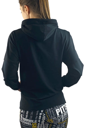 3118 -  Run Pittsburgh Snorkel Neck/Black