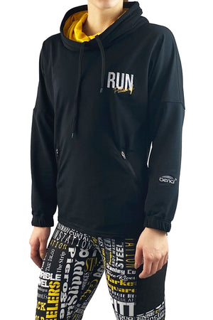 3118 -  Run Pittsburgh Snorkel Neck/Black
