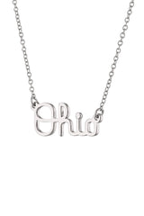 5420 - Script Ohio Necklace