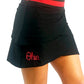 1003 - The "Script Ohio" Performance Skort/Black - FINAL SALE