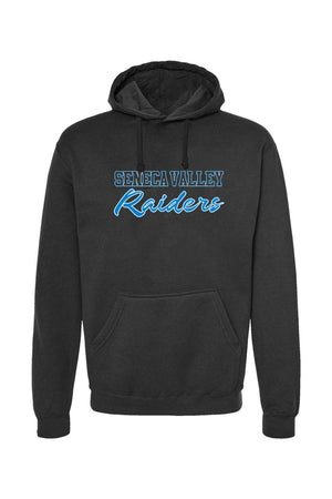 5212 - "SV Raiders " Stacked Logo  Midweight Hoodie/ Black