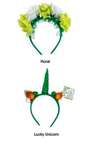5312 - St. Patrick's Day Novelty Headband - FINAL SALE