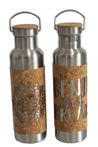 Stainless Steel Cork Wrapped Water Bottle
