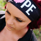 3223 - REVERSIBLE Komen "Hope OHIO" Headband