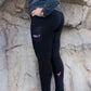 3314 - Komen Columbus Pink Ribbon Victory Legging/Black